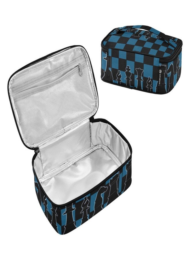 Krafig Chess Sets Lunch Box Bag for Women Kids Girls Boys, Reusable Insulated Cooler Lunch Meal Food Container Tote for Work, School, Travel, Picnic - Image 2